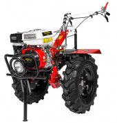 Мотоблок Shtenli 1030-P 8,5л.с. С ПОНИЖЕННОЙ ПЕРЕДАЧЕЙ! (шестеренчатый редуктор, дифференциалы, фара, бардачок)