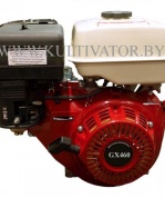 Двигатель GX450 (аналог HONDA)18 л.с. вал 25 мм под шпоку