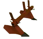 Окучник двухрядный для мотоблока и культиватора