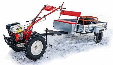 Прицеп для мотоблока (культиватора) ТМ-1850 оцинкованный кузов