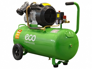 Компрессор ECO AE-705-1 (440 л/мин, 8 атм, поршневой, масляный, ресив. 70 л, 220 В, 2.20 кВт)