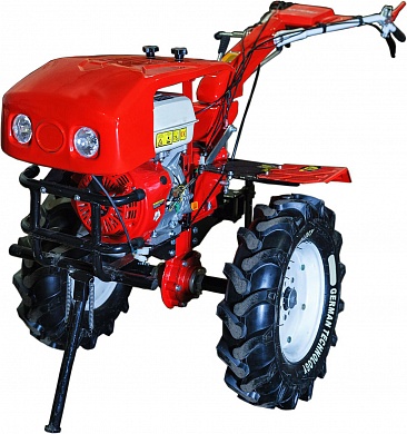 Мотоблок Profi 1900 PRO SERIES 14 л.с С ВОМ (ПОНИЖЕННАЯ ПЕРЕДАЧА 3+1) капот, 2 фары, бардачок