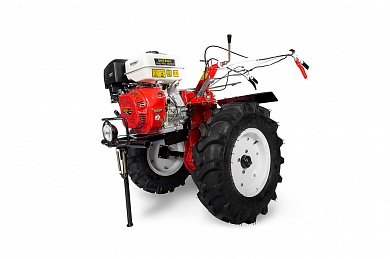 Мотоблок Shtenli 1900 Pro Series 18 л.с с ВОМ (ПОНИЖЕННАЯ ПЕРЕДАЧА 3+1) + Прицеп на 480 кг.