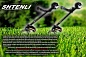 Бензокоса (триммер, мотокоса) Shtenli Demon Black Pro S 2500 (2,5 кВт с антивибрационной системой)