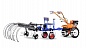 Мотоблок Кентавр 2090Б Пониженная передача + почвофреза + плуг + сцепка + картофелевыкапыватель + 2 ступицы