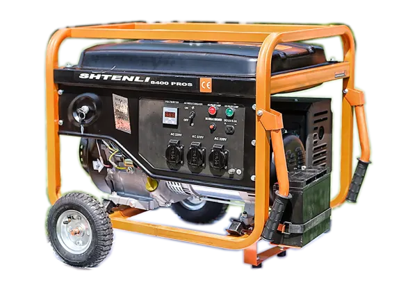 Генератор бензиновый Shtenli PRO S 8400 (7 кВт) три розетки 220В