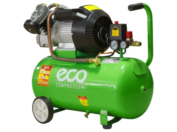 Компрессор ECO AE-502-1 (440 л/мин, 8 атм, коаксиальный, масляный, ресив. 50 л, 220 В, 2.20 кВт) — фото 5