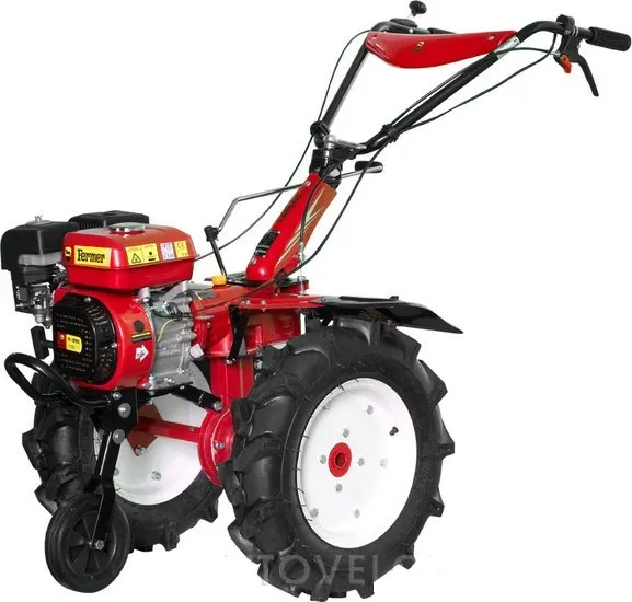 Культиватор с бензиновым двигателем FERMER FM-702MSL (колеса 5.00 — 12, пониженная передача) (7 л.с.) — фото 2