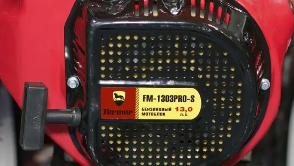 Мотоблок бензиновый FERMER FM-1303PRO-S (13.0 л.с., колесо 6.00-12, шир. 135 см, c ВОМ, передач 2+1) — фото 3