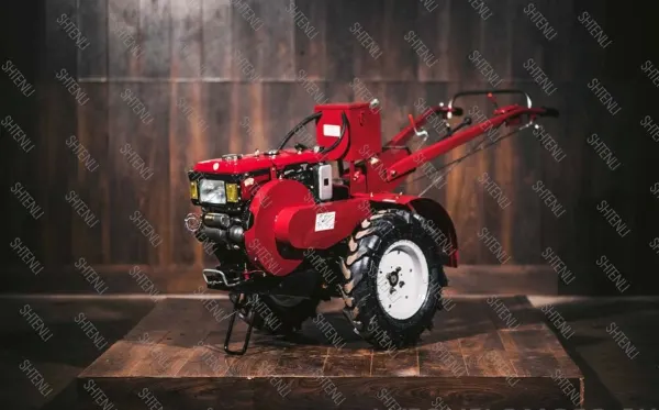 Профессиональный тяжелый мотоблок Shtenli G-192 (силач) 12 л.с. / Дизель ПОЛНАЯ КОМПЛЕКТАЦИЯ — фото 4